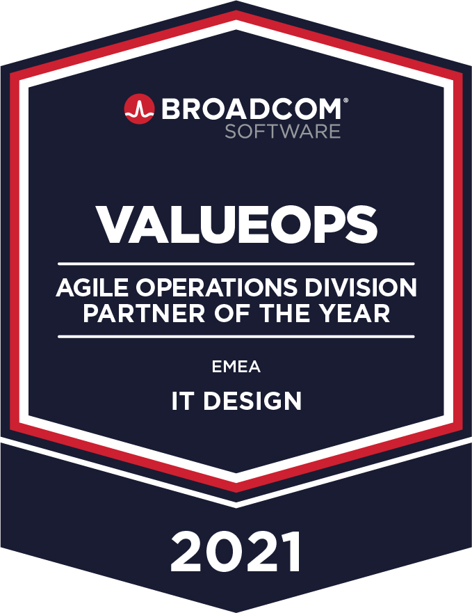 itdesign Broadcom Award: ValueOps EMEA Partner of the Year 2021