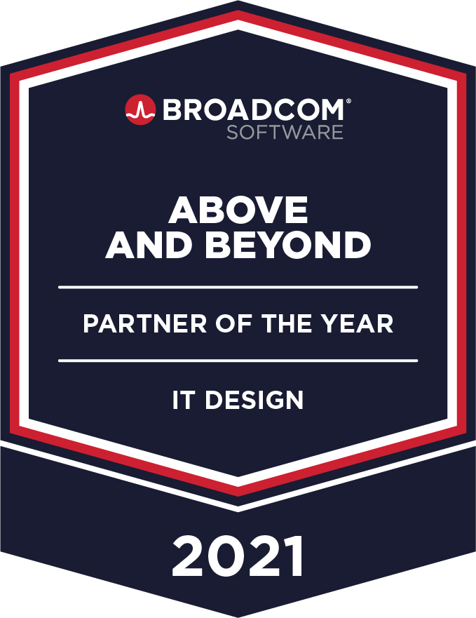 itdesign Broadcom Award: Above and Beyond Partner of the Year 2021