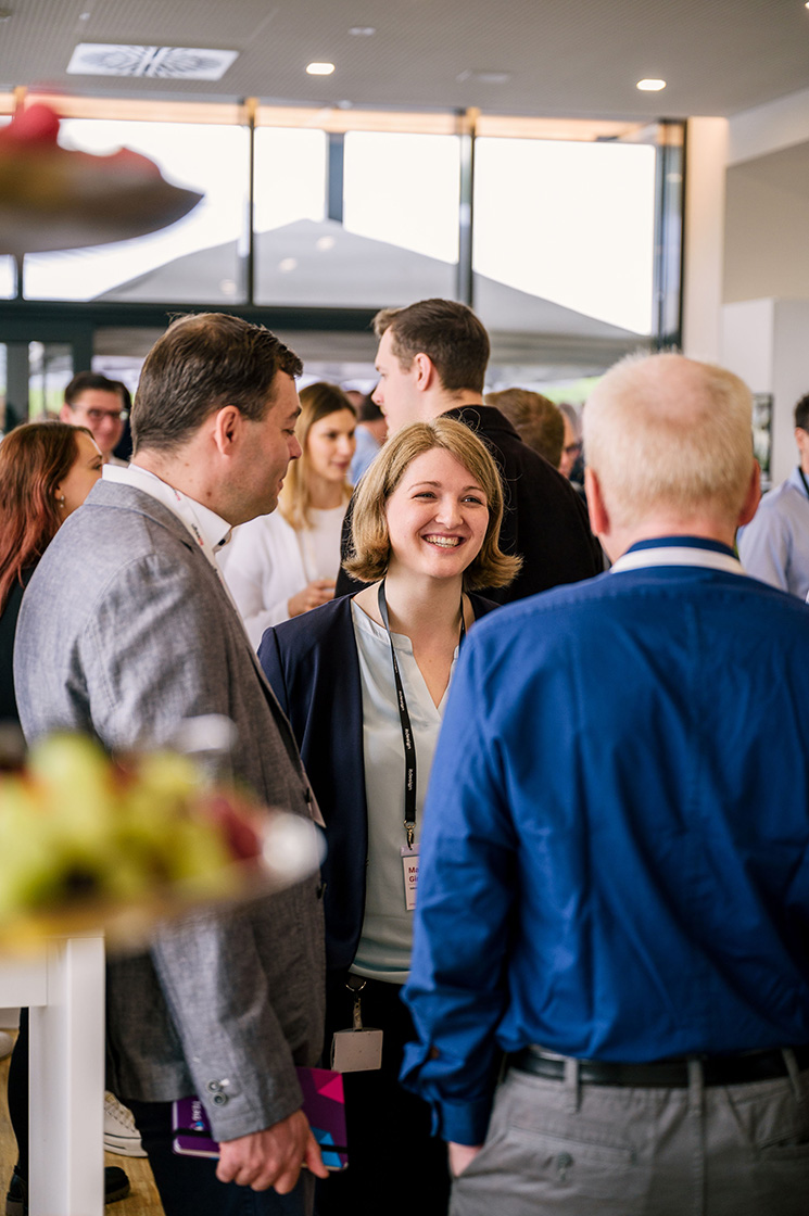 Networking during the breaks of the PPM Konferenz 2023